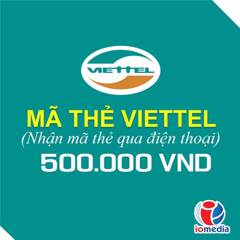 Mã thẻ Viettel 500,000