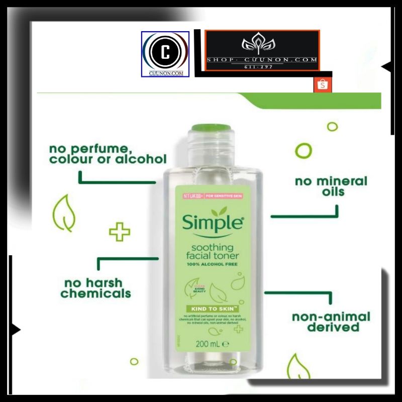 toner simple_ toner simple Simple, Toner Simple Kind To Skin Soothing Facial | BigBuy360 - bigbuy360.vn