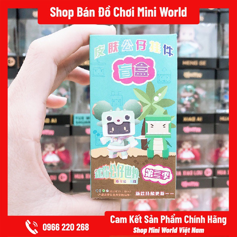 Móc Khóa Mini World Nhân Vật Bí Ẩn [Gửi 1 Hộp Ngẫu Nhiên]