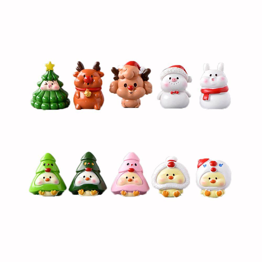 Đồ trang trí Cây Thông Giáng Sinh Mini Dễ Thương Dùng Trang Trí DIY