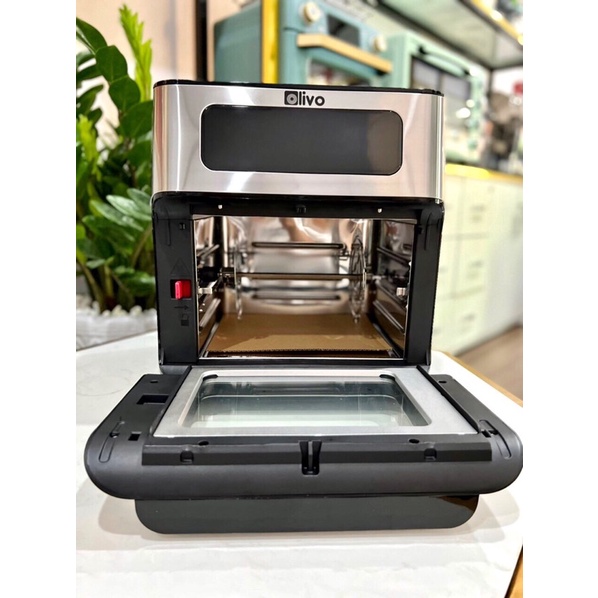 Nồi Chiên Không Dầu OLIVO AF12  Dung Tích 12L - Công Suất 1800W - Thương Hiệu Mỹ