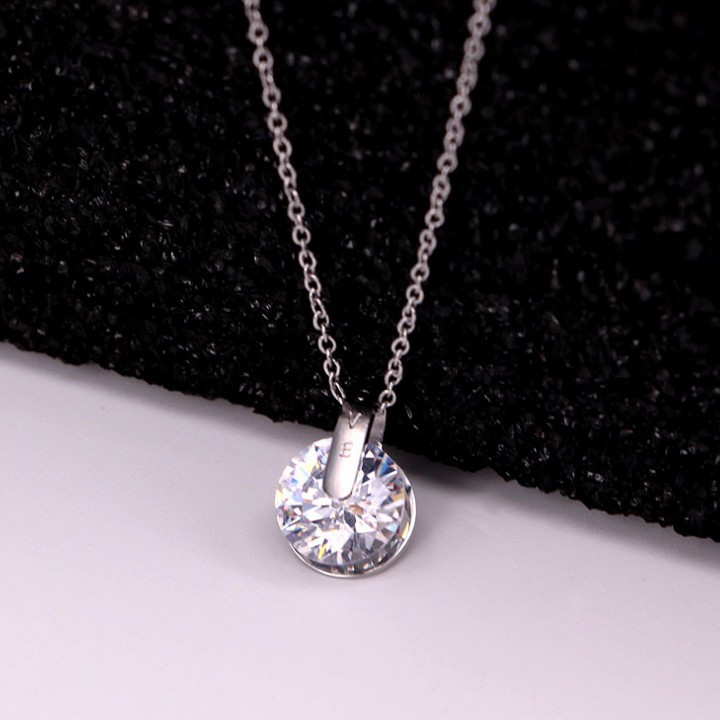 Dây Chuyền Nữ Mặt Đá Titan Ko Đen Cao Cấp TT 2089 - TT 2089