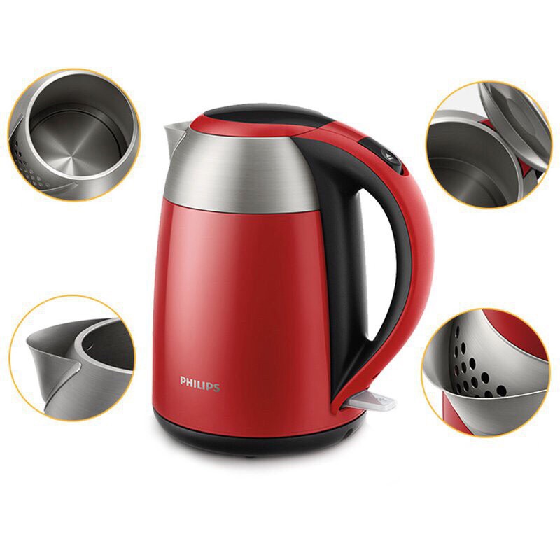 Âm đun nước siêu tốc Philips HD9329 1,7l-Hàng nhập khẩu