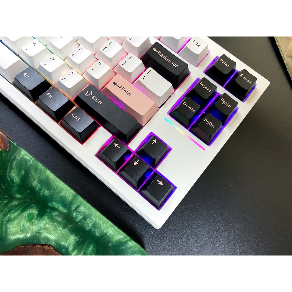 Bàn phím cơ FL-Esports FL750 White Olivia / Polar Night