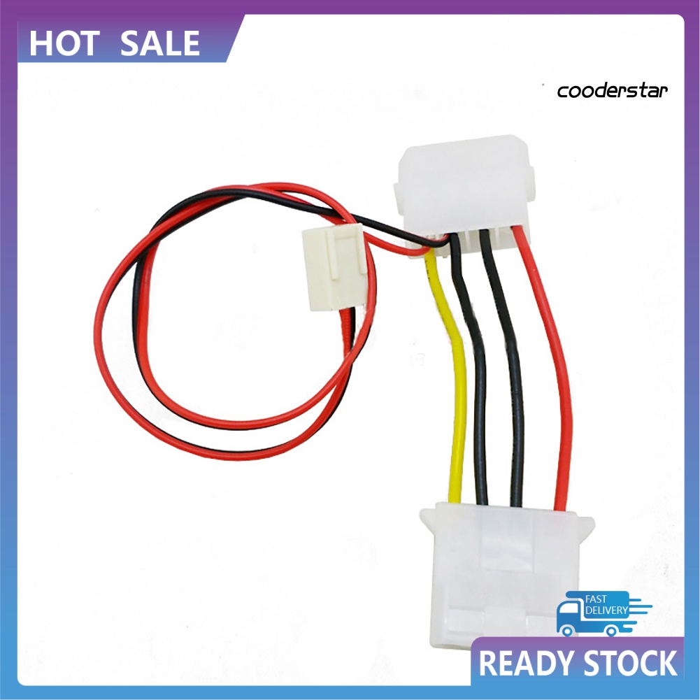 Dây Cáp Chuyển Đổi Nguồn 3 Pin Female Sang 4 Pin Cho Quạt Pc