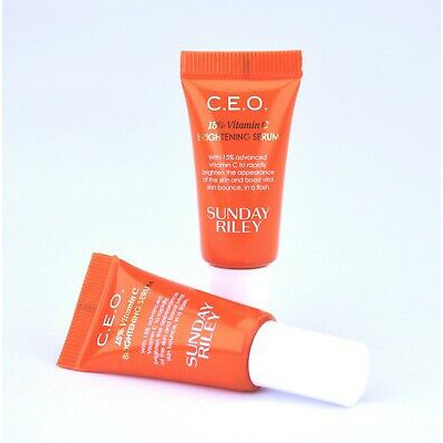 Serum tinh chất dưỡng trắng da Sunday Riley C.E.O 15% Vitamin C Rapid Flash Brightening