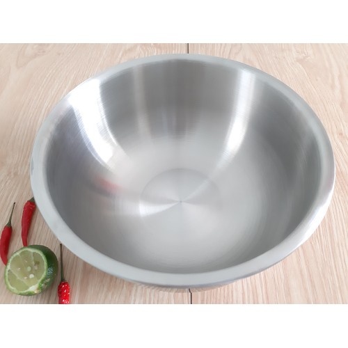 Bộ thố rổ 21cm trộn Salad, rửa trái cây, rau ...inox 304 Xuất khẩu