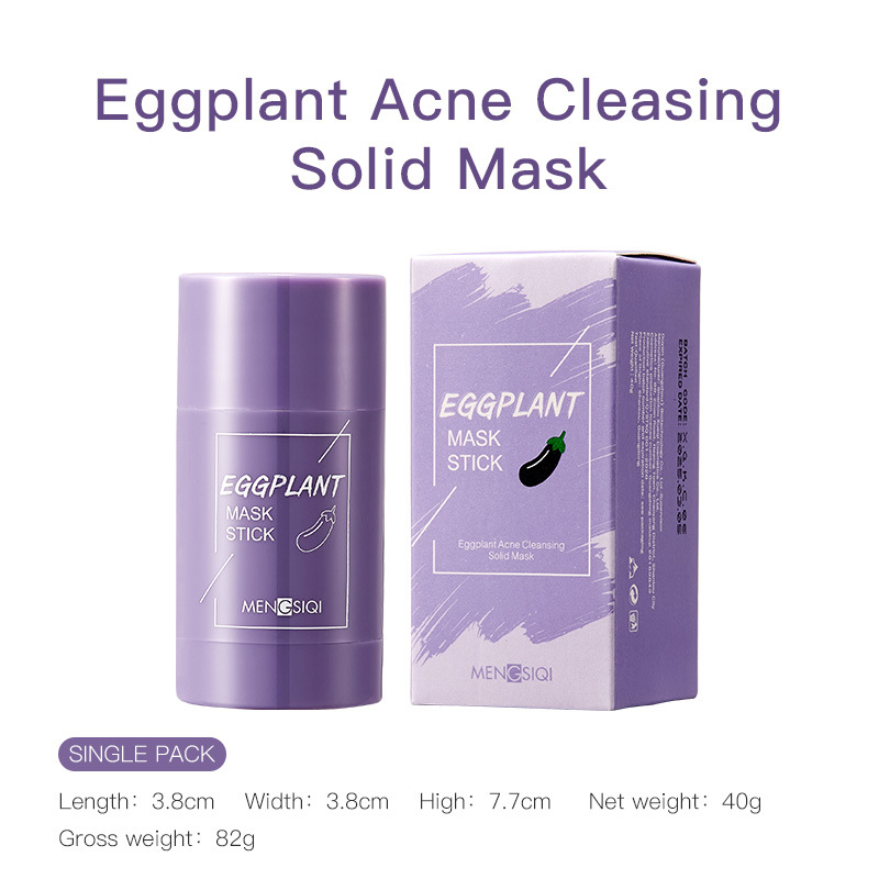 （Green Tea+Eggplant）Solid Mask Two-Optional 40g