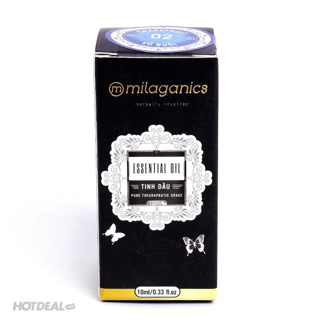 Tinh Dầu Bưởi Grapefruit Ấn Độ Milaganics 10ML | BigBuy360 - bigbuy360.vn