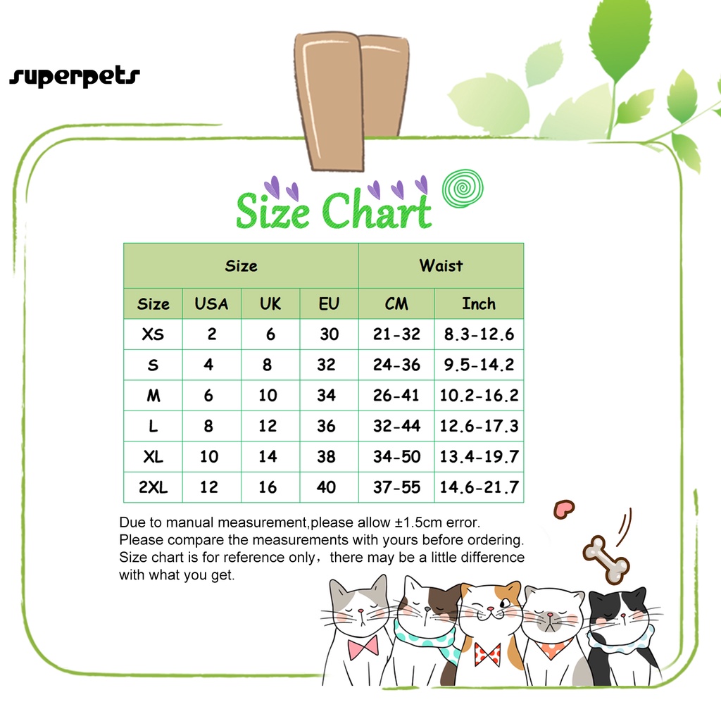 Tã quần thấm hút tốt có thể giặt cho thú cưng