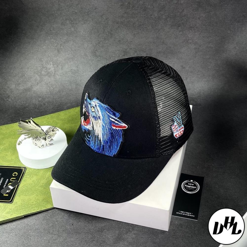 [WOF] NÓN MŨ LƯỠI TRAI SNAPBACK UNISEX HỌA TIẾT SÓI CỰC ĐẸP