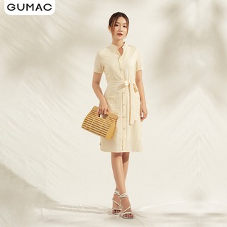 Đầm suông nữ túi đắp DA1136 GUMAC