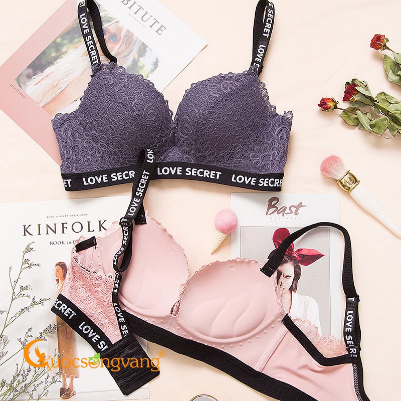 Áo lót nâng ngực Bra ren GLDL006 Cuocsongvang
