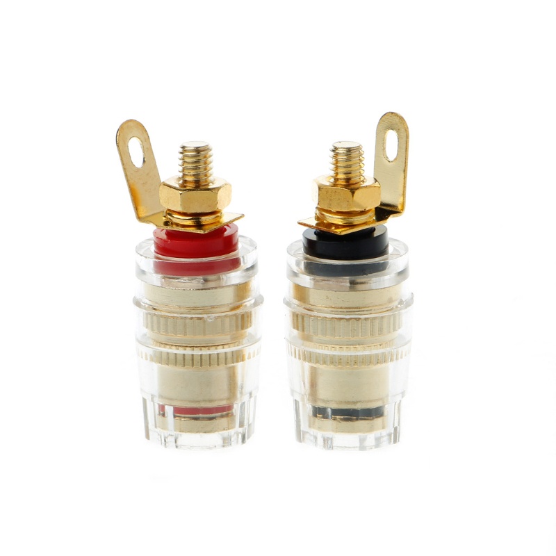 Bộ 2 Ổ Cắm Bắp Chuối 4MM Cách Nhiệt Chuyên Dụng