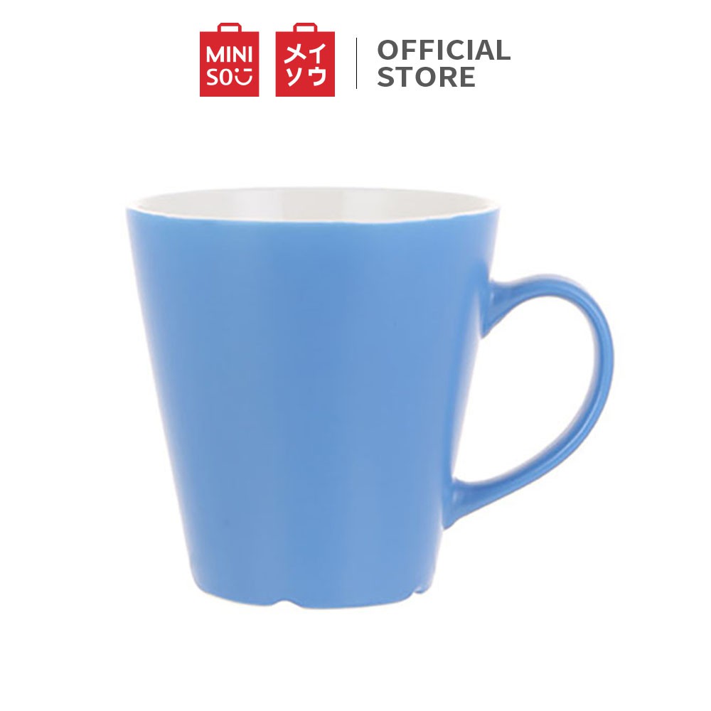 Cốc màu đơn giản Miniso 350ml Coffee Cup drink bottle bình nước bình đựng nước cute bình nước cute water cup coffee cup