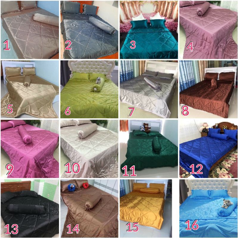 Bộ drap phi lụa cao cấp mềm mịn 2m×2m,2m×2m2
