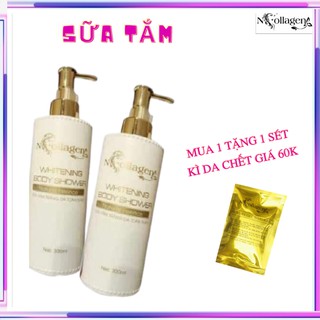 SỮA TẮM TRẮNG DA TOÀN THÂN N.COLLAGEN (làm sạch da toàn thân). Khối lượng 300ml