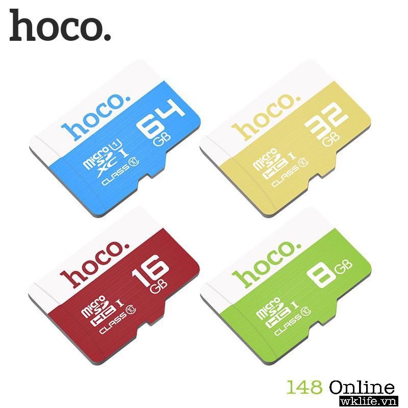 Thẻ Nhớ Hoco Tốc Độ Cao Micro SDHC Class 10 16GB | Hàng Chính Hãng | BigBuy360 - bigbuy360.vn