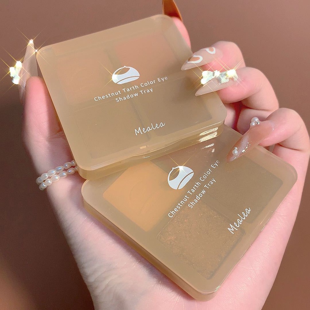 [Hàng mới về] Bảng phấn mắt Mealea 4 màu hiệu ứng lì & ánh ngọc trai lung linh cho người mới bắt đầu | BigBuy360 - bigbuy360.vn