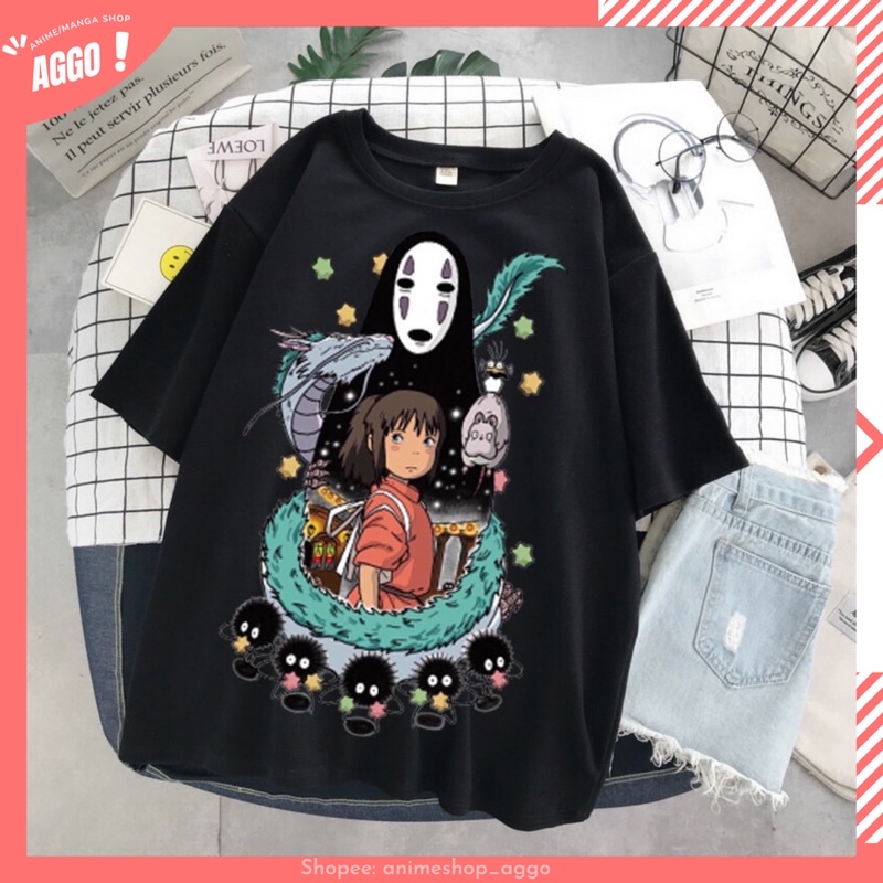 Áo Thun In Hình Totoro Thời Trang Mùa Hè Dành Cho Nữ
