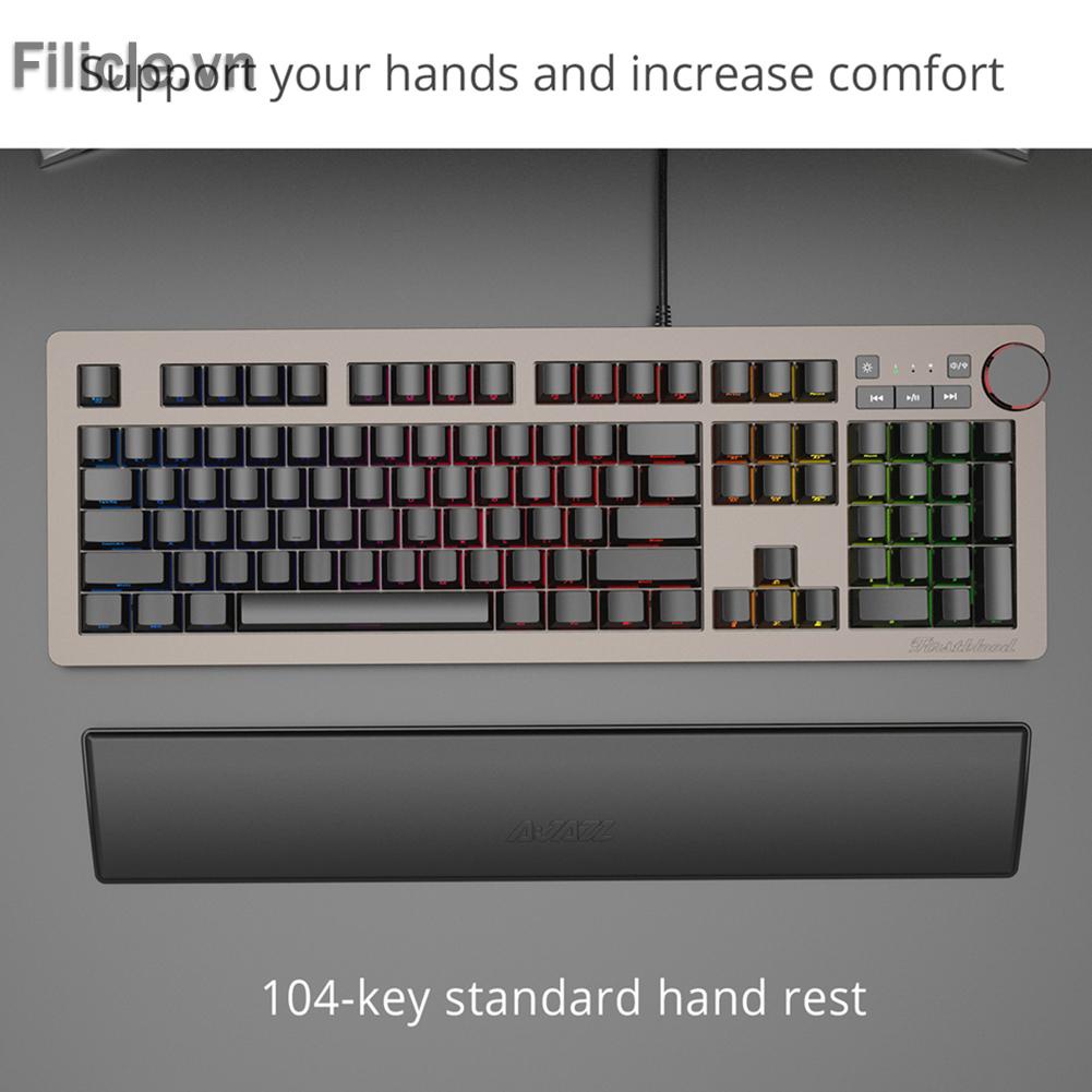 Đệm kê cổ tay chống trượt 104/87/61 phím chơi game thích hợp nhân viên văn phòng