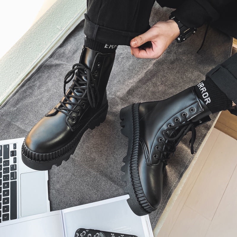 Order Boots nam phong cách Ulzzang mới nhất thu đông | BigBuy360 - bigbuy360.vn