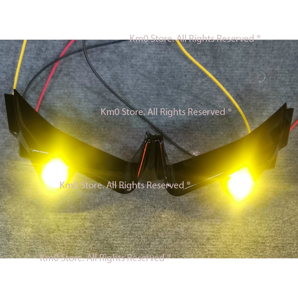 Bộ Cánh Gió & Trợ Sáng Led Mini Xe Winner X