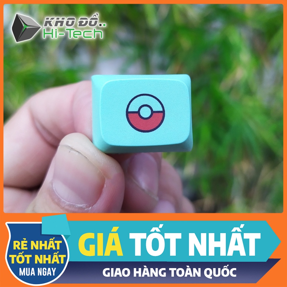 Keycap POKEMON lẻ cho bàn phím cơ 💖 𝘍𝘳𝘦𝘦𝘴𝘩𝘪𝘱 💖 XDA profile dày dặn, phù hợp với mọi bàn phím cơ tiêu chuẩn