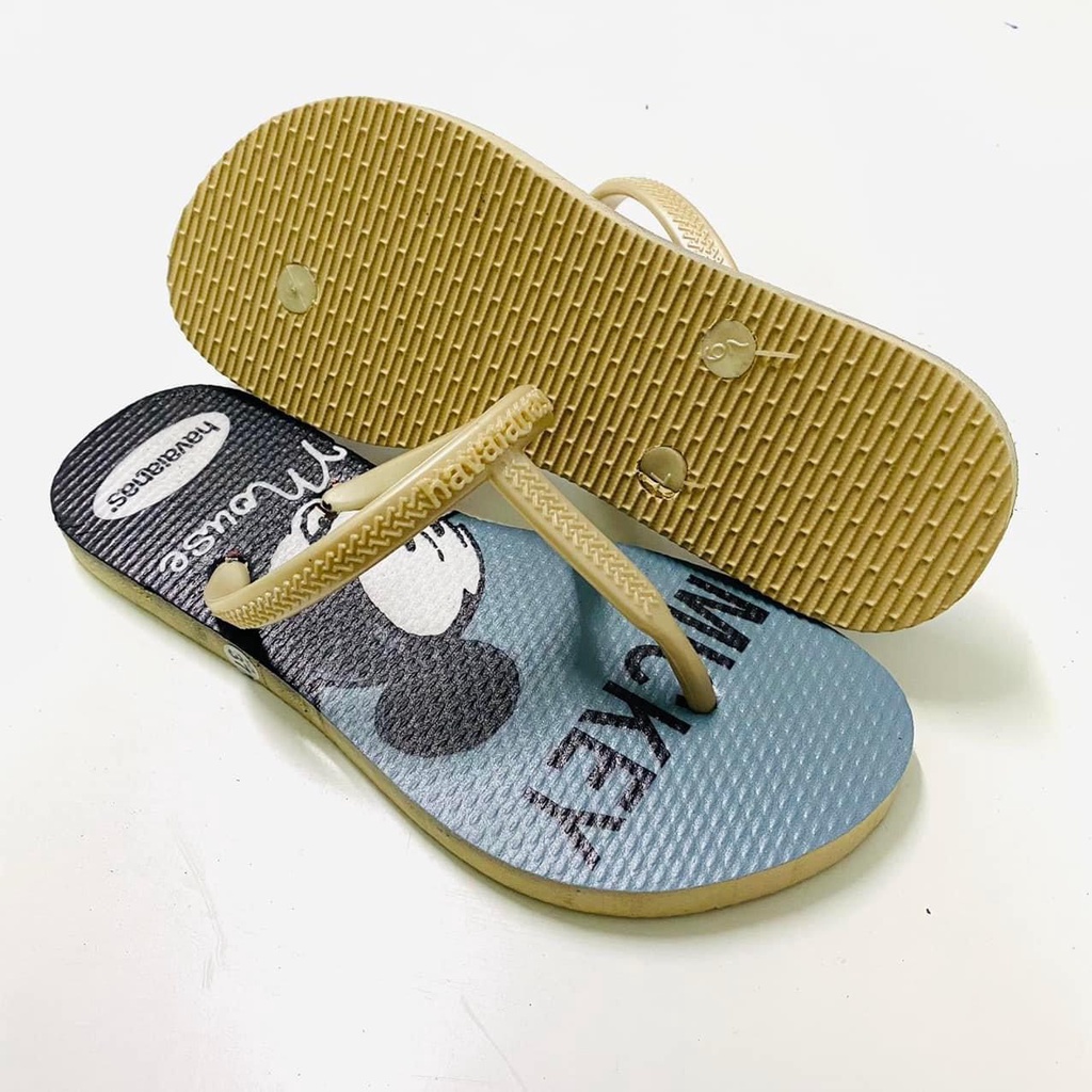 Dép kẹp xỏ ngón, dép tông nữ Havaianas 2 tầng gia công hàng handmade siêu bền đẹp b3