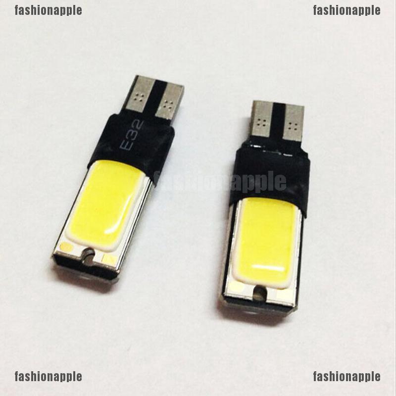 Set 2 Bóng Đèn LED T10 194 168 2825 2886 W5W Ánh Sáng Trắng