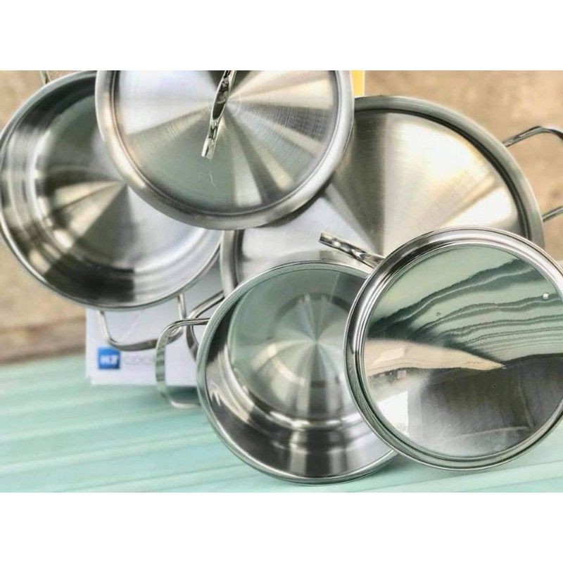 Nồi Inox Cao Cấp HT Cook - Chị Em Nội Trợ Tin Dùng - Bảo hành 5 năm