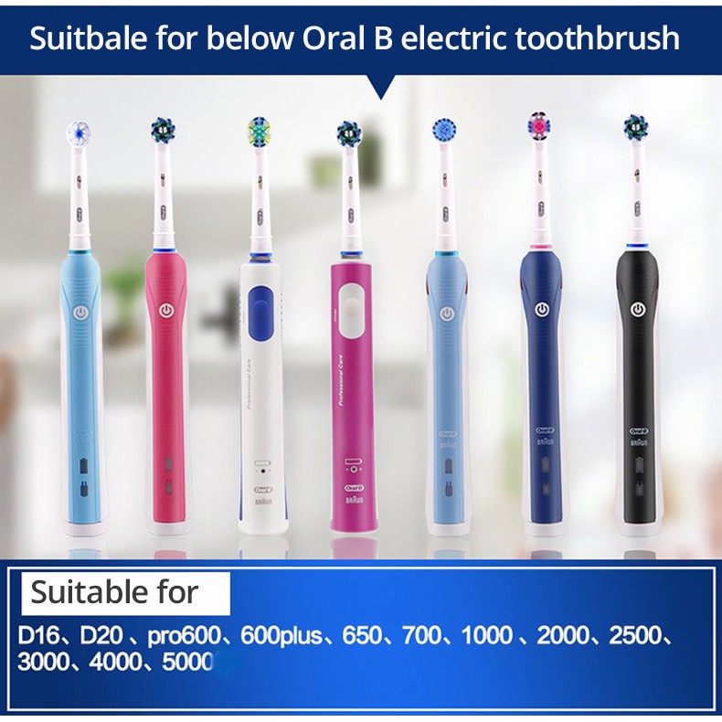Hộp Đựng Bàn Chải Đánh Răng Điện oral b Cho pro600 pro2000 pro4000 pro700