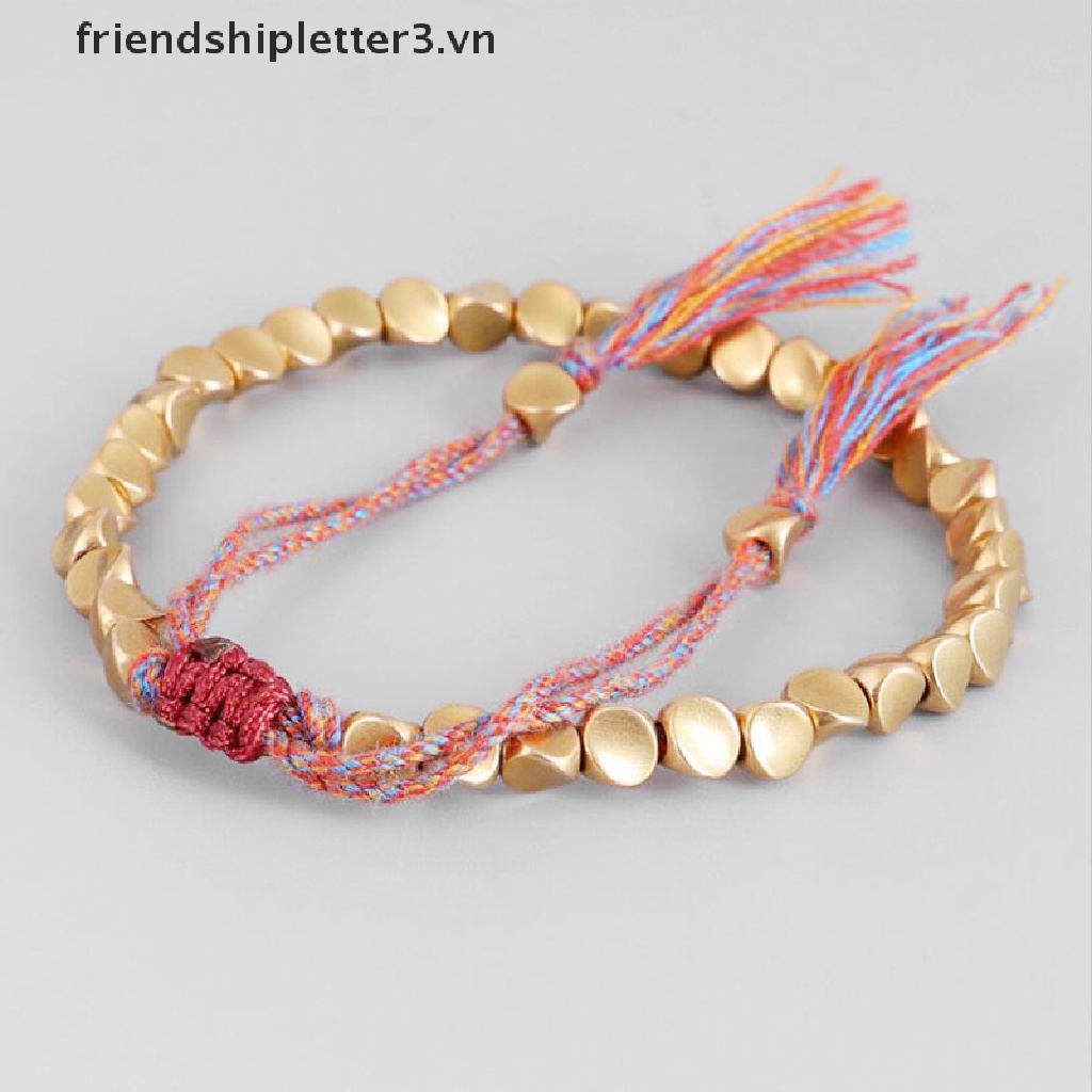 Vòng Tay May Mắn Dây Bện Đính Hạt Phong Cách Phương Tây