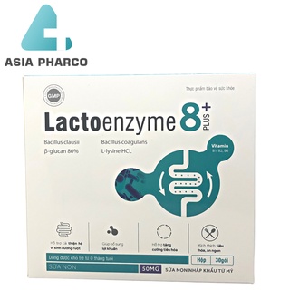 Lactoenzyme 8+ kích thích ăn ngon cho bé mẫu mới hộp 30 gói