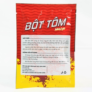 Bột Tôm Nam Cực Kim Long, mồi câu cá