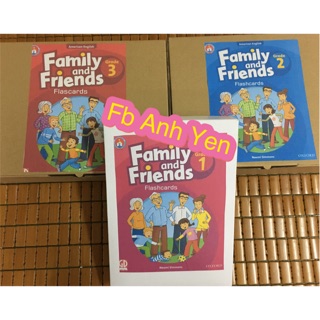 Thẻ Family & Friends bản của Bộ lớp 5 khổ a5 loại 1 và 2 mặt