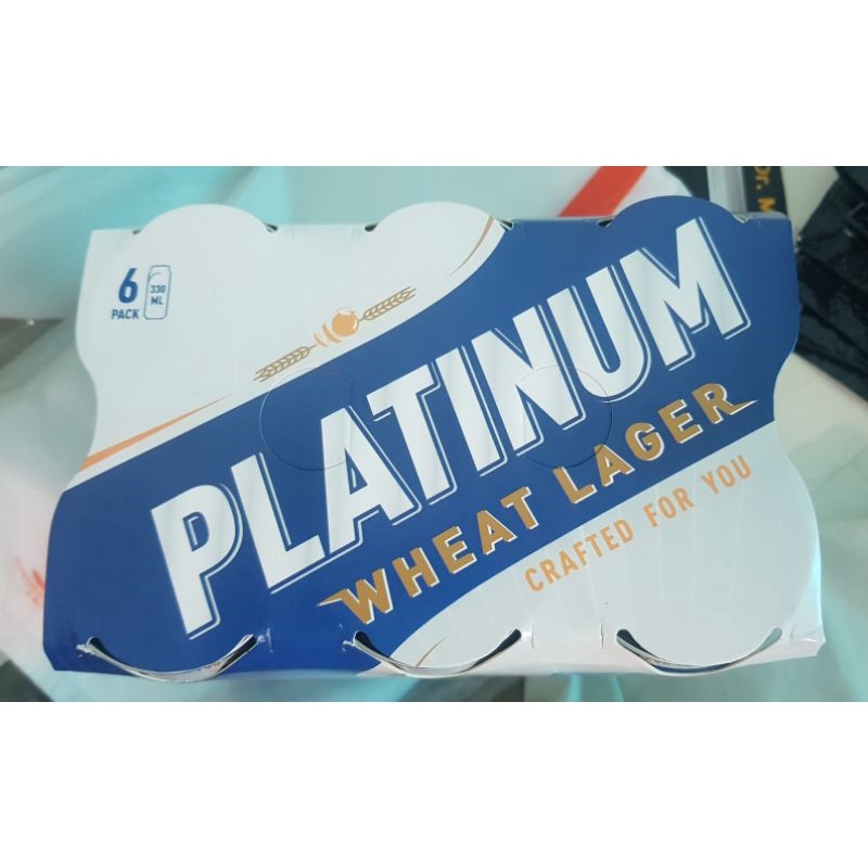 Lốc  6 lon bia lúa mì Tiger Platinum Wheat Lager 330ml/lon