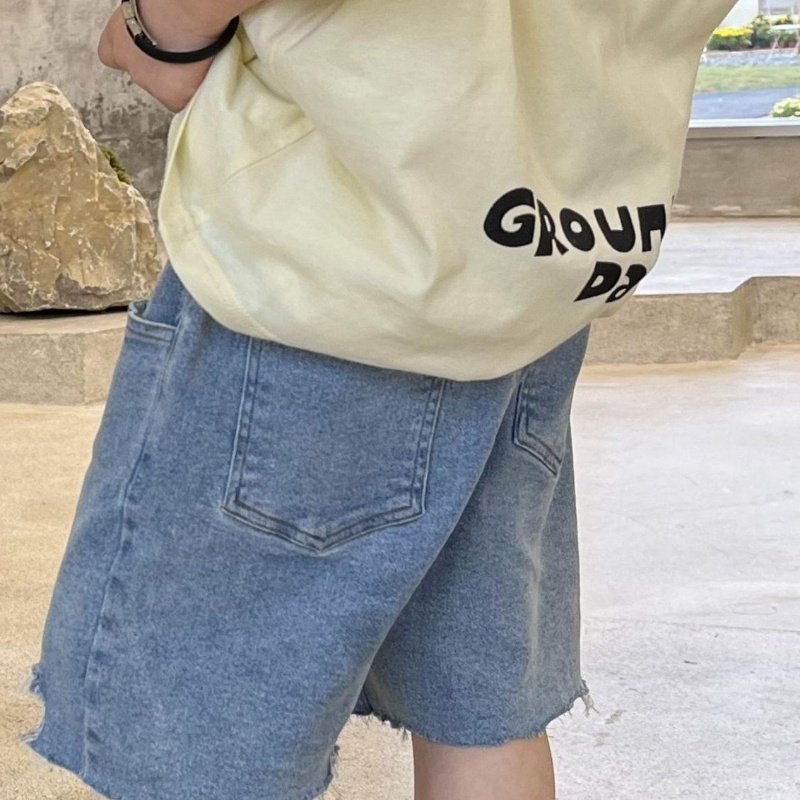 Quần Short Jean bé trai bé gái, quần jean Mùa Hè Hàn Quốc Dành Cho Bé