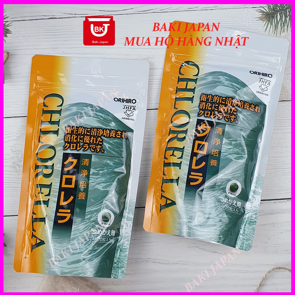 Tảo lục Chlorella hỗ trợ bảo vệ tim mạch Orihiro Nhật Bản