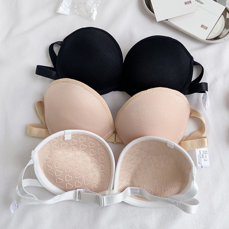 Áo lót A007 quây có gọng mặt đệm silicon chống tụt