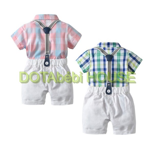 (Nhiều mẫu) SET ÁO QUẦN YẾM CÔNG TỬ TRẺ EM/BÉ TRAI 7-17kg DOTAbébi HOUSE