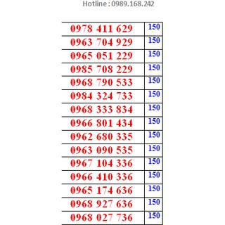 Sim viettel 10 số đuôi 29 - 36,đăng ký chính chủ miễn phí ảnh 5