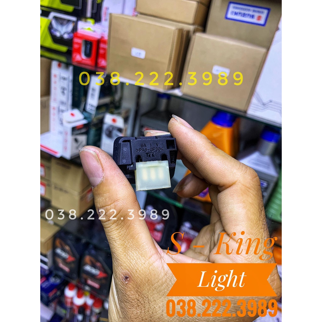 Công Tắc TẮT ĐÈN Xe Máy, 3 Chế Độ PHA - COS - TẮT ĐÈN Hàng CAO CẤP LOẠI 1