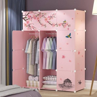 TỦ NHỰA LẮP GHÉP 12 Ô-HỒNG HOA ĐÀO-ĐẸP LUNG LINH-BẢO HÀNH 12 THÁNG