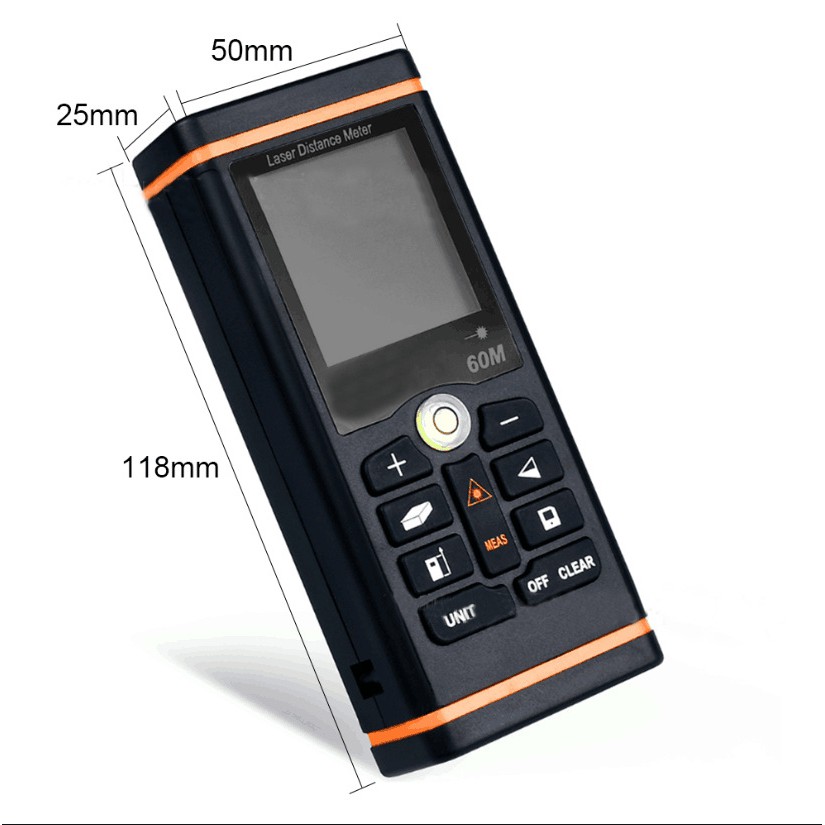 Thước đo khoảng cách bằng tia laser SEJIE phạm vi 60m (SJ-M60)