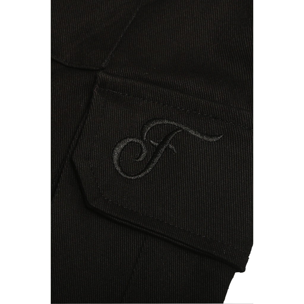 Quần dài unisex Kaki Cargo Pants - Đen