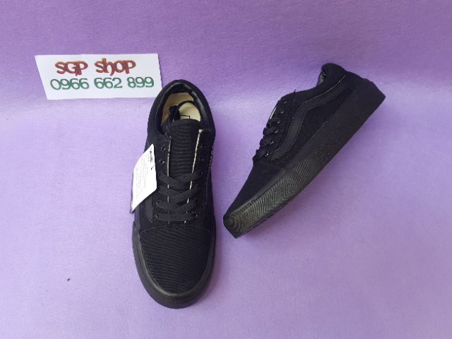 [FULL BOX] Giầy Vans old SKOOL đen full 36-43