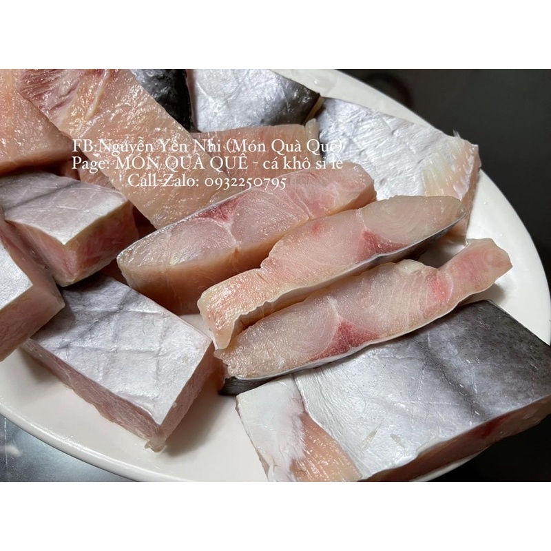 KHÔ CÁ DỨA (Thật 100%) Chuẩn 1 Nắng, cá không tẩy, thịt hồng, làm từ cá dứa sống