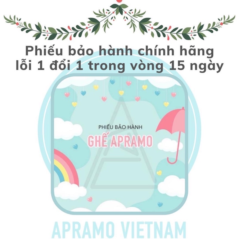 ( BH CHÍNH HÃNG - FULL PHỤ KIỆN- TẶNG 2 EHON) Ghế ăn dặm gấp gọn Flippa Apramo full box- full phụ kiện