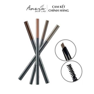 Chì kẻ mày hai đầu Designing Eyebrow Pencil - Amora Skinlab